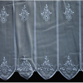 Valletje nr.508 wit hoogte 91cm | Valletjes gordijnen