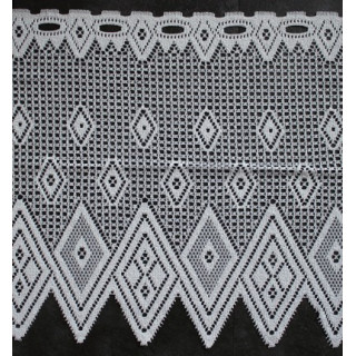 Valletje nr.434 wit hoogte 45cm| Valletjes gordijnen