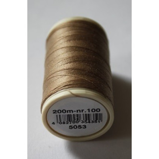 Kleur 5053 naaigaren | Coats Duet klosje garen beige/bruin