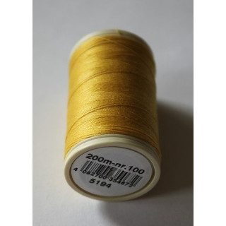 Kleur 5194 naaigaren | Coats Duet klosje garen geel