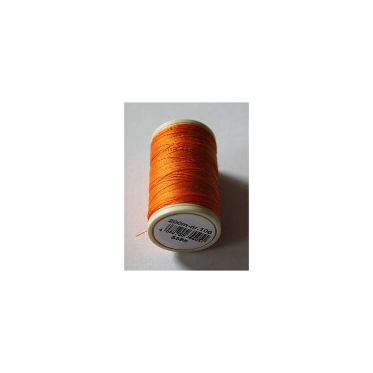 Kleur 5585 naaigaren | Coats Duet klosje garen oranje/rood