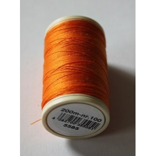 Kleur 5585 naaigaren | Coats Duet klosje garen oranje/rood