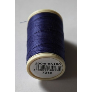 Kleur 7218 naaigaren | Coats Duet klosje garen blauw