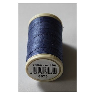 Kleur 6673 naaigaren | Coats Duet klosje garen blauw