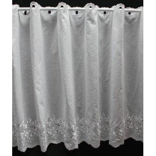 Valletje nr. 149 hoogte 59cm wit | Valletjes gordijnen