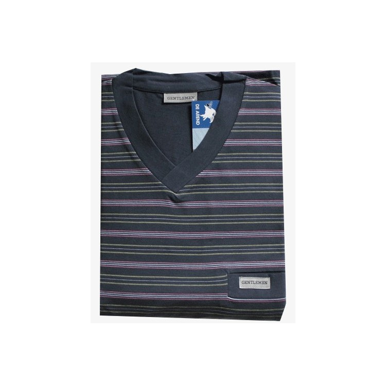 Tricot herenpyjama v-hals Gentlemen maat XL nr.5 Tricot herenpyjama v-hals Gentlemen maat XL nr.5