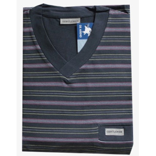 Tricot herenpyjama v-hals Gentlemen maat XL nr.5