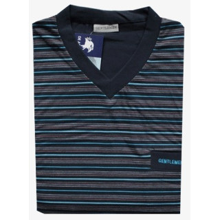 Tricot herenpyjama v-hals Gentlemen maat XL (nr. 17)