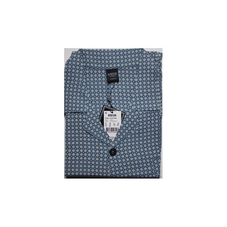 Heren flanel pyjama alleen jasje Robson maat  58 nr. 4