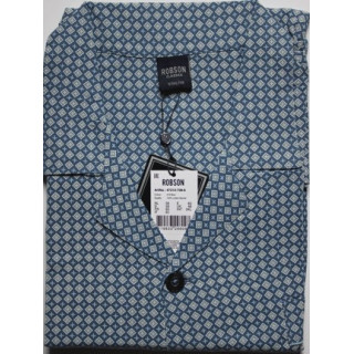Heren flanel pyjama alleen jasje Robson maat 56 nr. 4