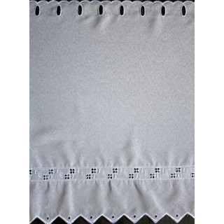 2,9 meter valletje nr.98 wit hoogte 56cm | Valletjes gordijnen