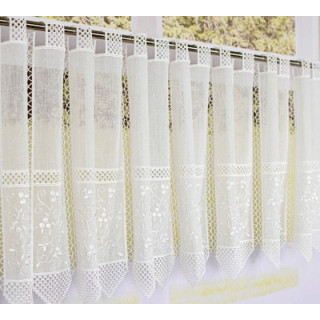 Valletje nr.554 offwhite 45cm hoog | Valletjes gordijn