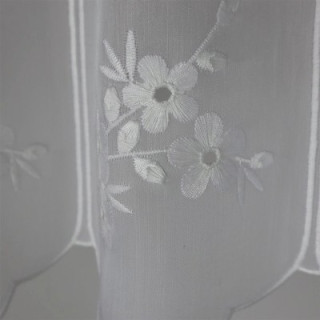 Valletje nr. 438 wit met hoogte 45cm | Valletjes gordijnen
