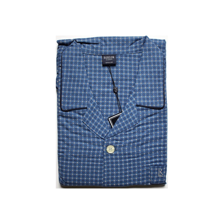 Heren flanel pyjama alleen jasje Robson maat 60 nr. 2