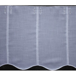 Valletje nr.272 hoogte 34cm wit | Vitrage valletjes