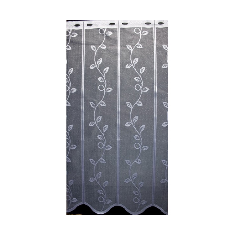 Valletje wit hoogte 120 cm | Valletjes gordijnen