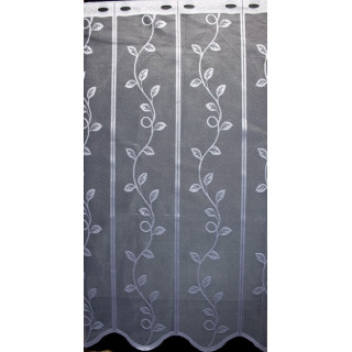 Valletje wit hoogte 120 cm | Valletjes gordijnen