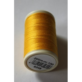 Kleur 6349 naaigaren | Coats Duet klosje garen geel