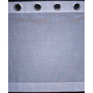 Valletje met ringen offwhite met hoogte 48cm