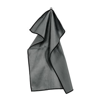Microvezel glazendoek 60x40cm | Donkergrijs Tiseco