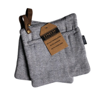 Pannenlappen grijs | Tiseco