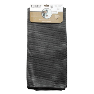 Microvezel glazendoek 60x40cm | Donkergrijs Tiseco