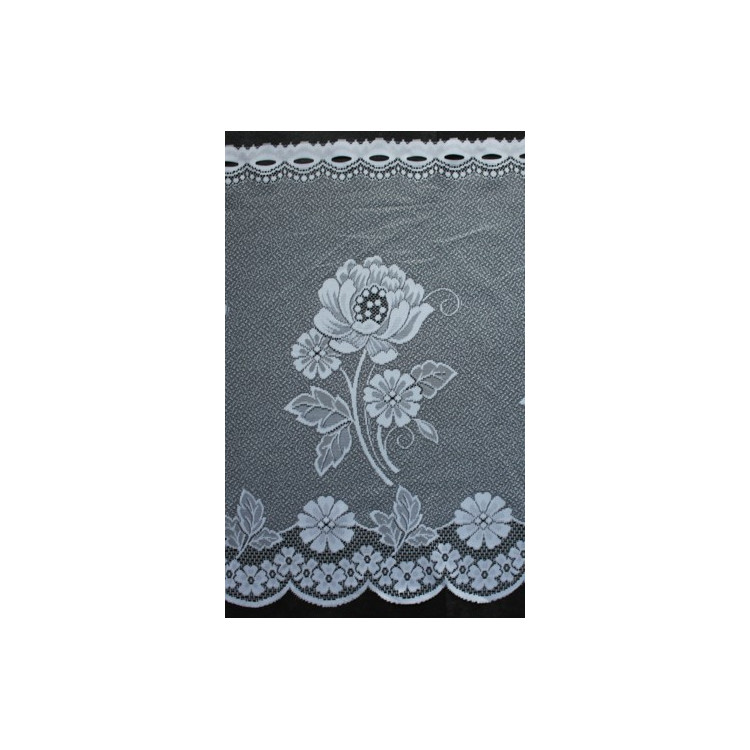 1 meter valletje nr. 183 wit 60cm hoog | Valletjes gordijnen