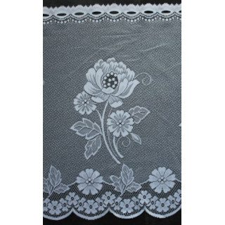 1 meter valletje nr. 183 wit 60cm hoog | Valletjes gordijnen