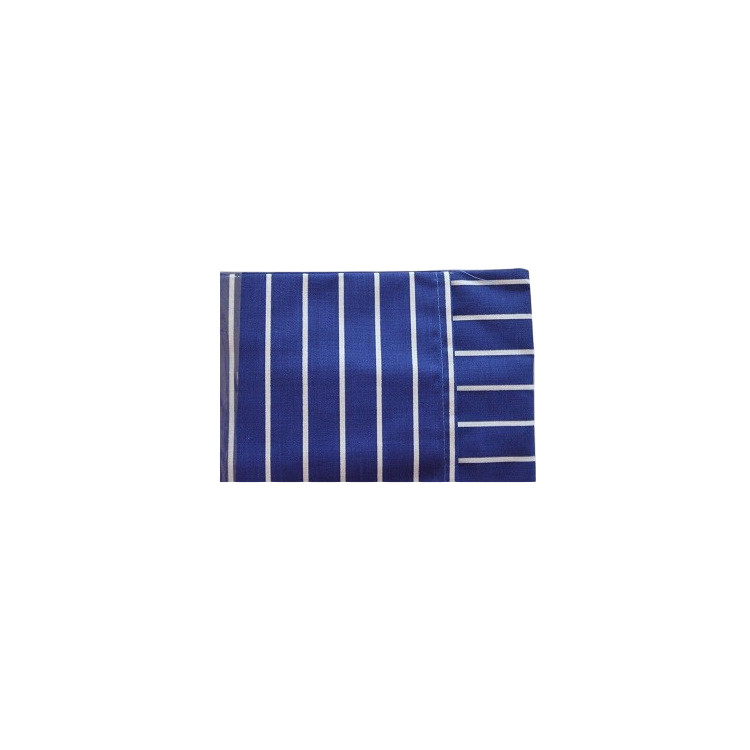 Halterschortje blauw met strepen
