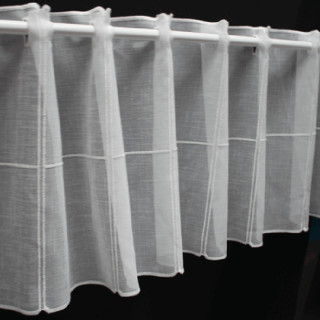 Valletje nr. 150 hoogte 32cm off-white | Vitrage valletjes