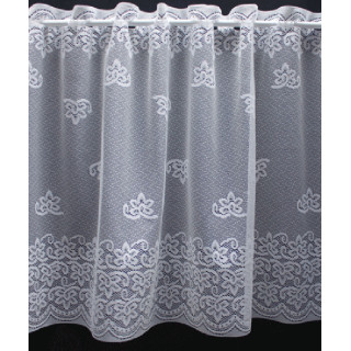 Valletje nr.180 wit hoogte 60cm | Vitrage valletjes