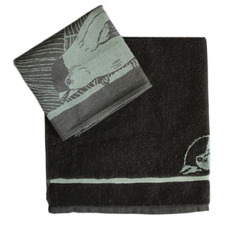 DDDDD Birdy Green keukenset | Handdoek en theedoek