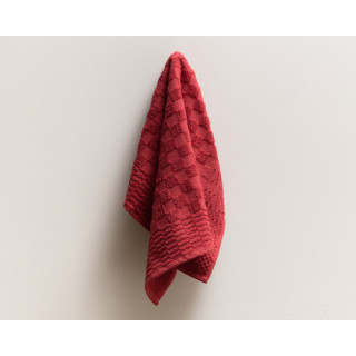 Clarysse rood geblokt keukenset | Keukendoek, theedoek en vaatdoek