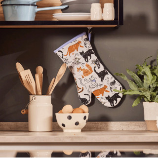 Ovenwant met poezen | Ulster Weavers Feline friends