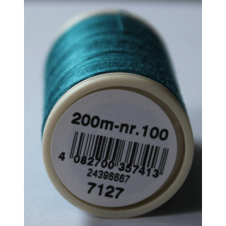 Kleur 7127 naaigaren | Coats Duet klosje garen blauw