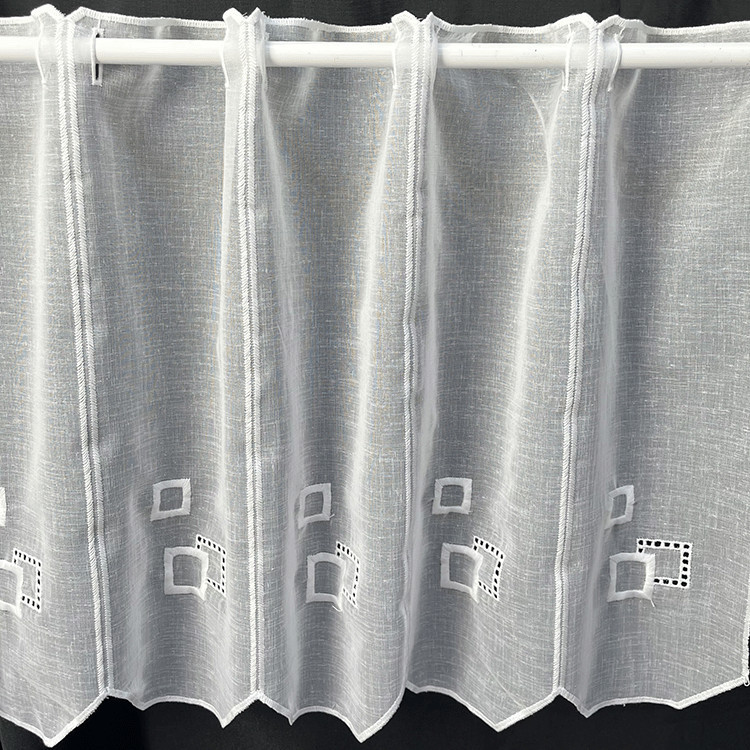 Valletje nr.14 wit 45cm hoog | Valletjes gordijn