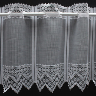 Valletje nr. 218 hoogte 32cm wit | Vitrage valletjes