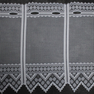 Valletje nr. 218 hoogte 32cm wit | Vitrage valletjes