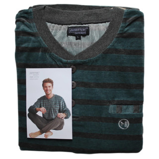 Herenpyjama Velours maat L Outfitter nr. 24