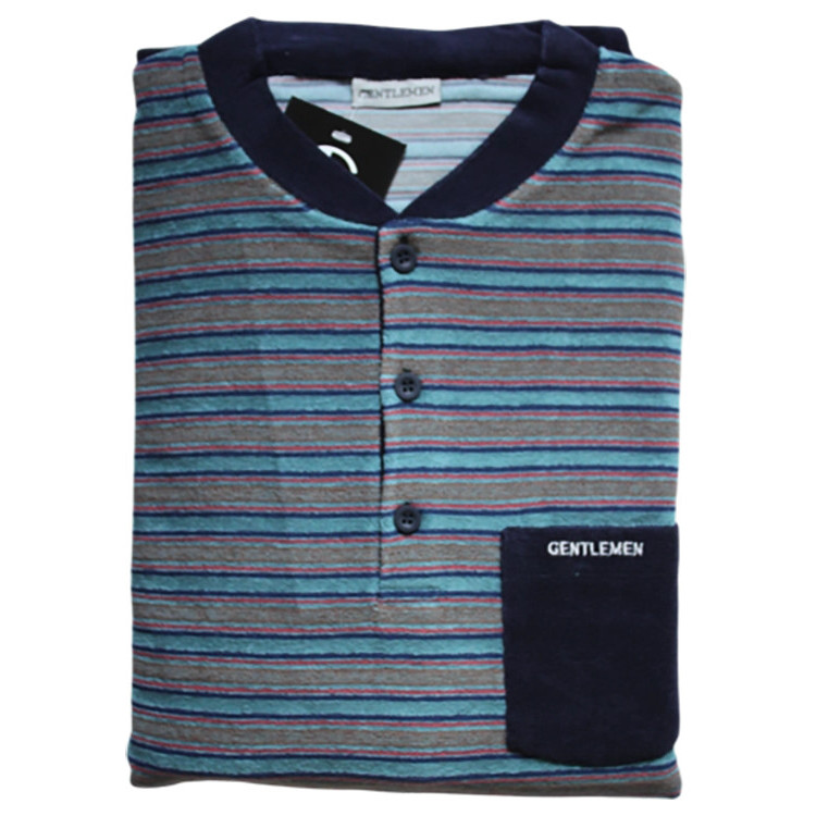 Badstof herenpyjama Gentlemen maat M nr. 14