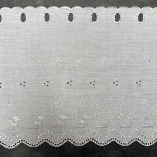 Valletje nr. 277 hoogte 32cm wit | Vitrage valletjes