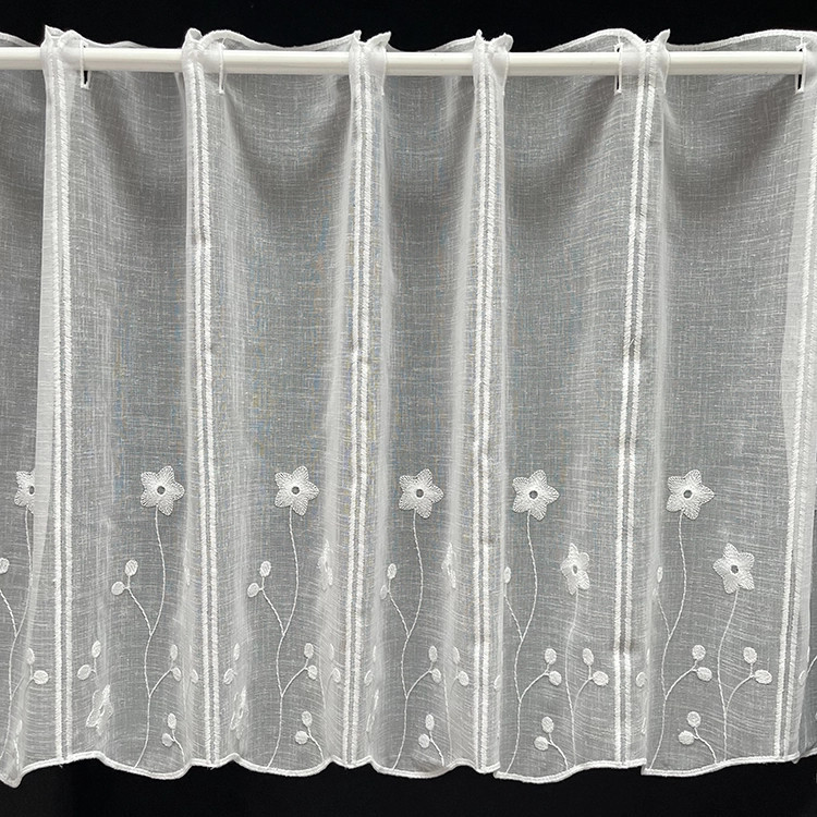 Valletje nr. 537 hoogte 50cm wit | Valletjes gordijnen