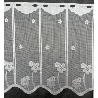 Valletje nr. 156 wit hoogte 46cm | Valletjes gordijnen