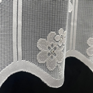 Valletje nr. 156 wit hoogte 46cm | Valletjes gordijnen