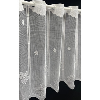 Valletje nr. 156 wit hoogte 46cm | Valletjes gordijnen