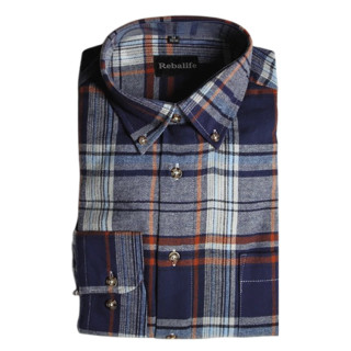 Flanellen overhemd maat M nr.1 |  heren overhemden