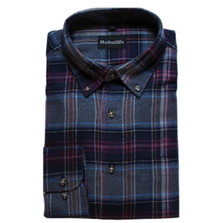 Flanellen overhemd maat L nr.7 | Heren overhemden