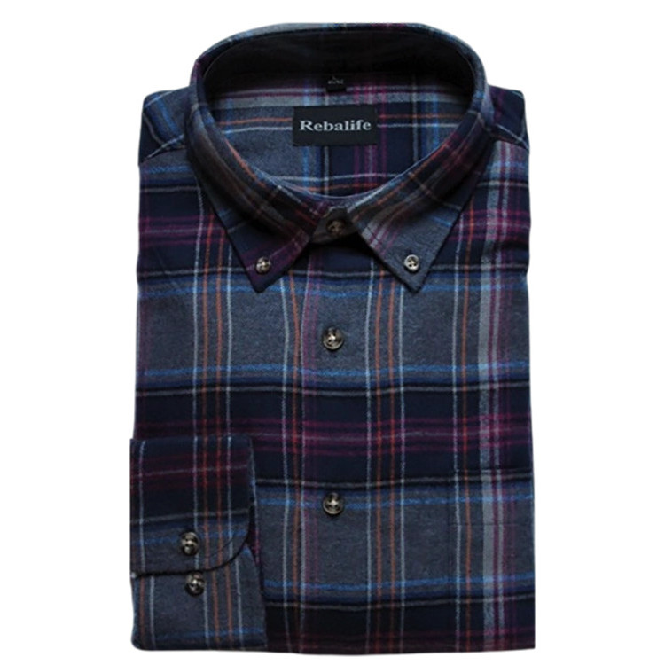 Flanellen overhemd maat L nr.7 | Heren overhemden