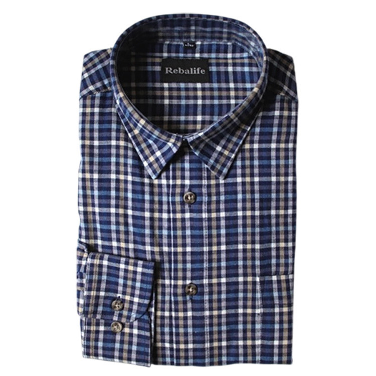 Flanellen overhemd maat XL nr.4 | Heren overhemden