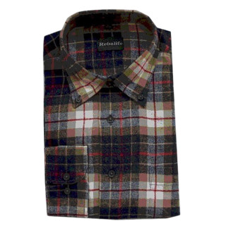 Flanellen overhemd maat XXL nr. 1 | Heren overhemden